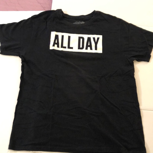 🔥🔥 ALL DAY black shirt size XL - Picture 1 of 12